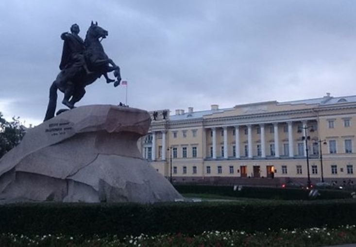 Pushkin on people confronting statues – and vice-versa